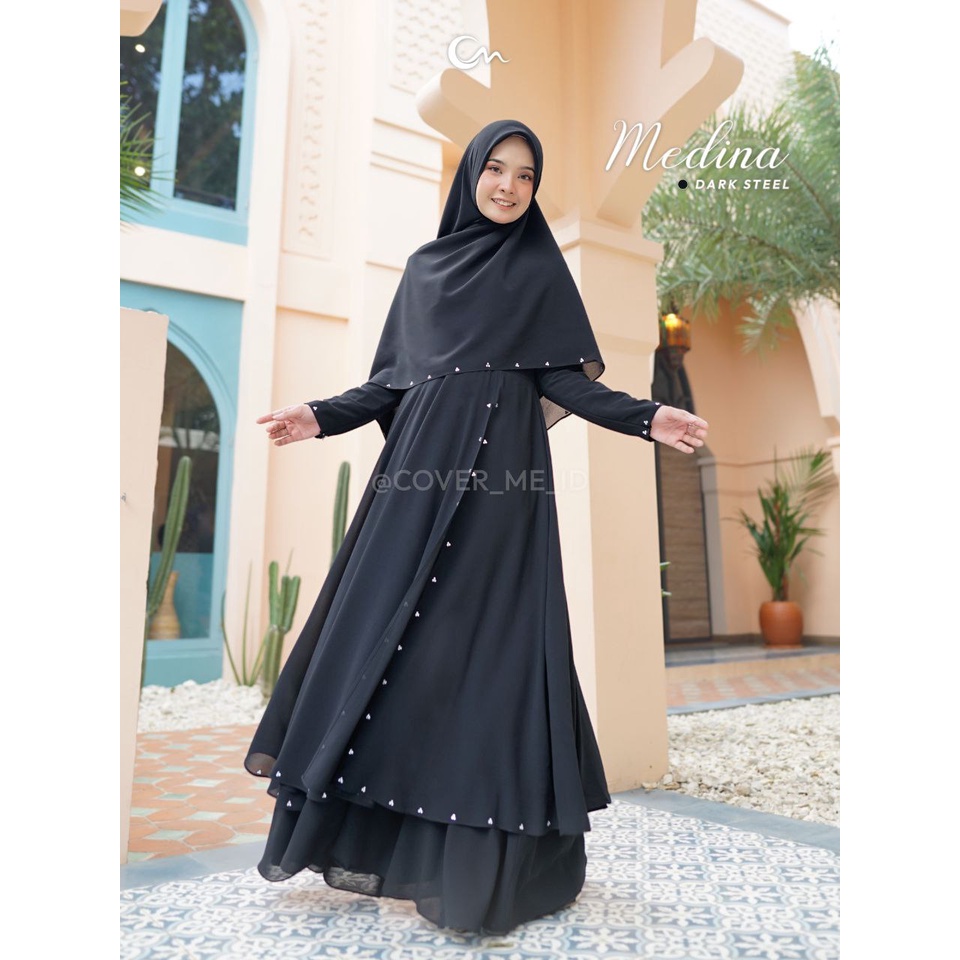 READY MEDINA DRESS ORIGINAL BY COVER ME ID