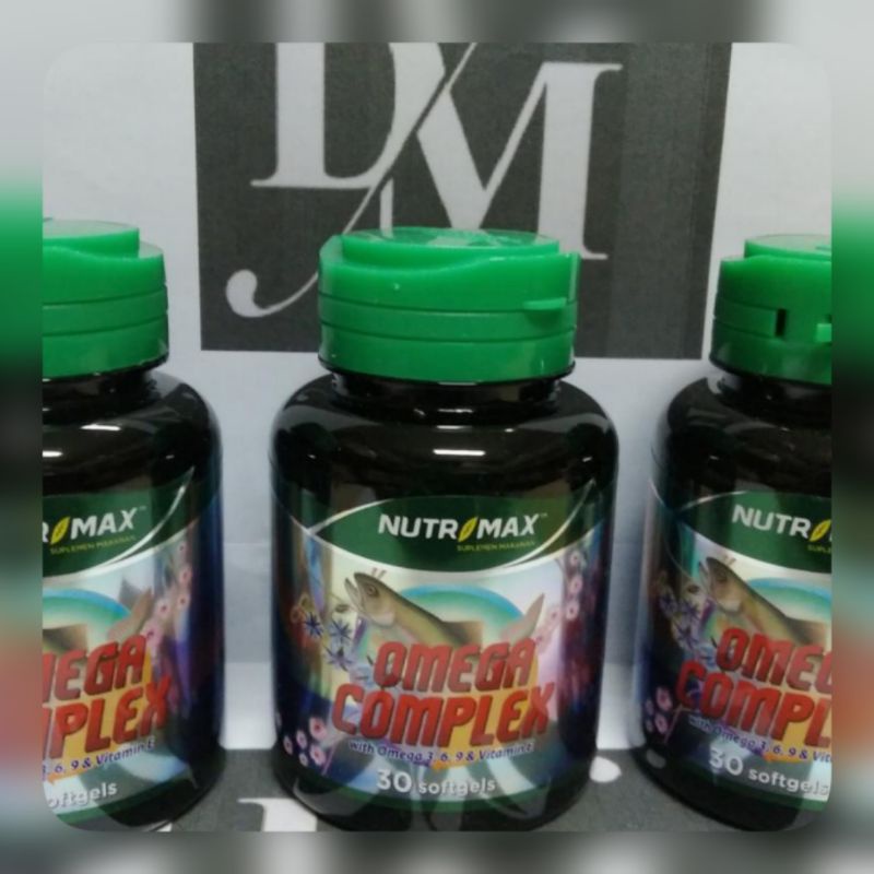 Jual NUTRIMAX VITAMIN OMEGA COMPLEX 30 SOFTGEL Shopee Indonesia