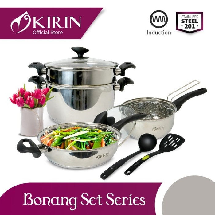 Kirin Bonang Set Series - Stainless Steel