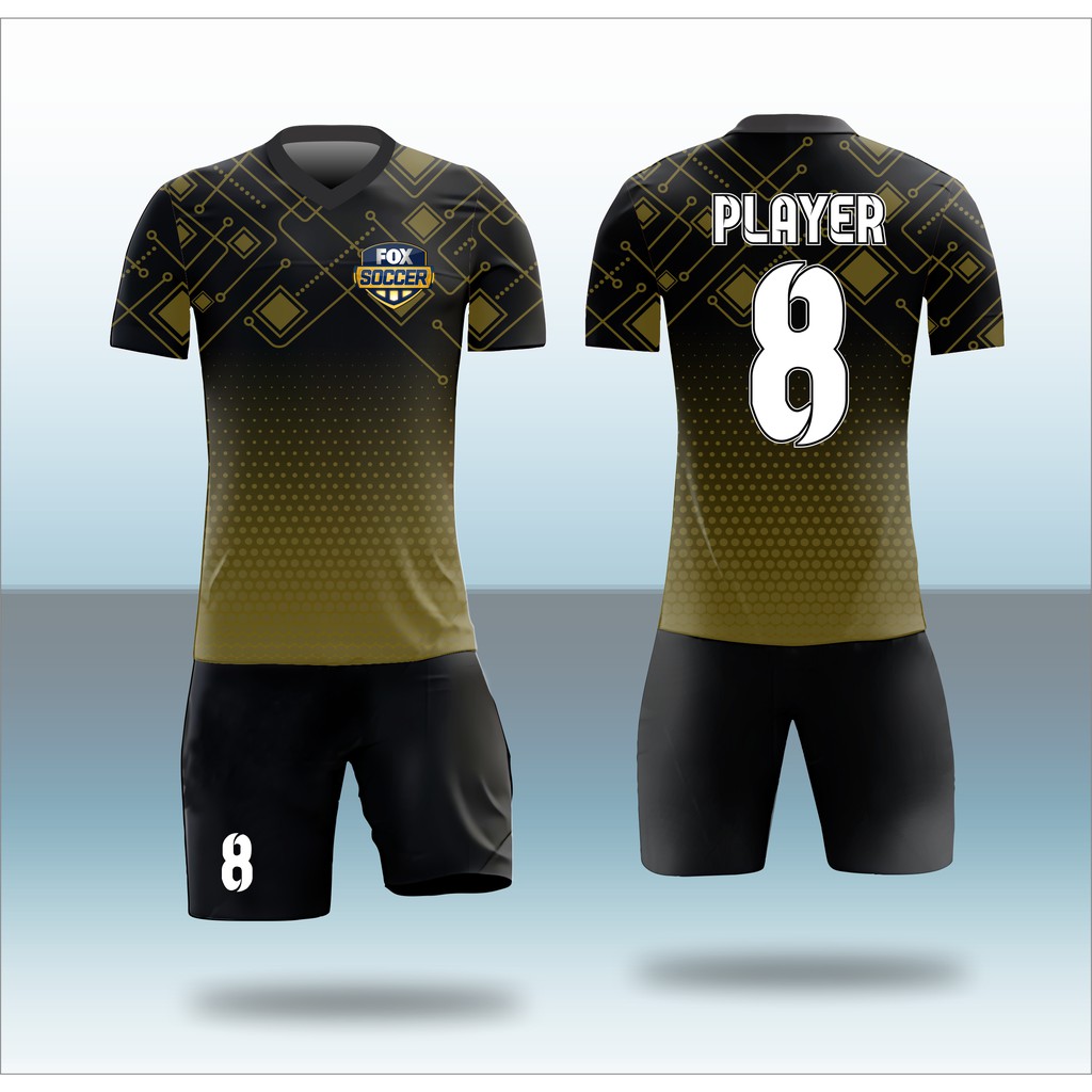 Stelan Jersey Kostum Bola Futsal FREE Custom Nama