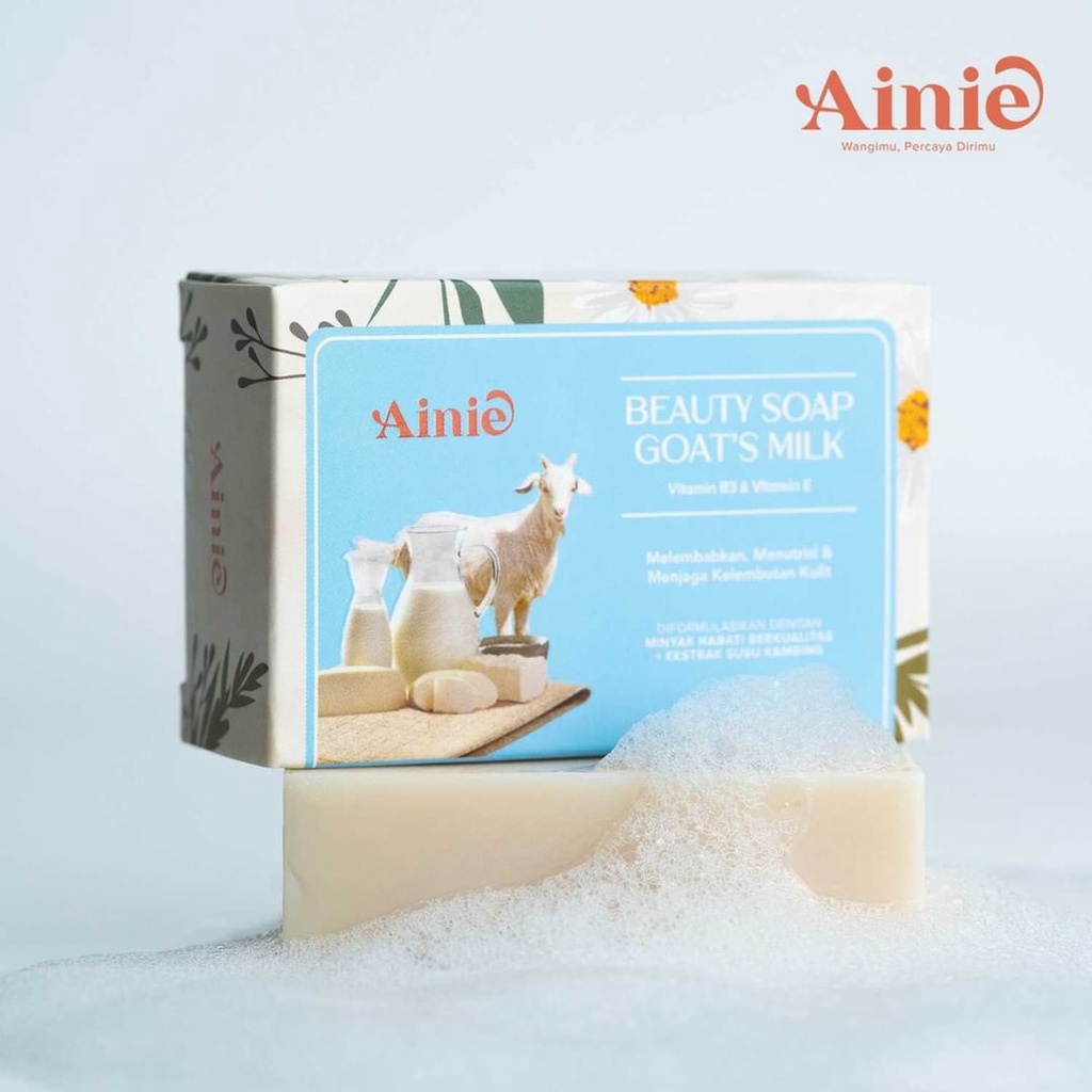 Jual Ainie Goat's Milk Beauty Soap Ainie Sabun Susu Kambing 135gr Sabun  Batang BPOM | Shopee Indonesia