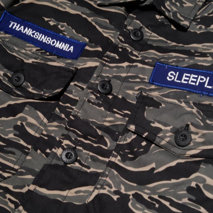 NEW KT THANKSINSOMNIA JACKET | ANKA CAMO | GREY - GREY, S