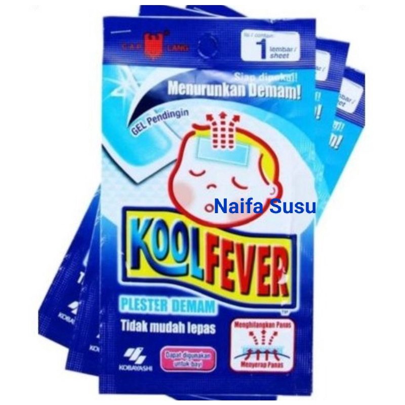 Kool Fever Anak &amp; Bayi / Plester demam penurun demam anak