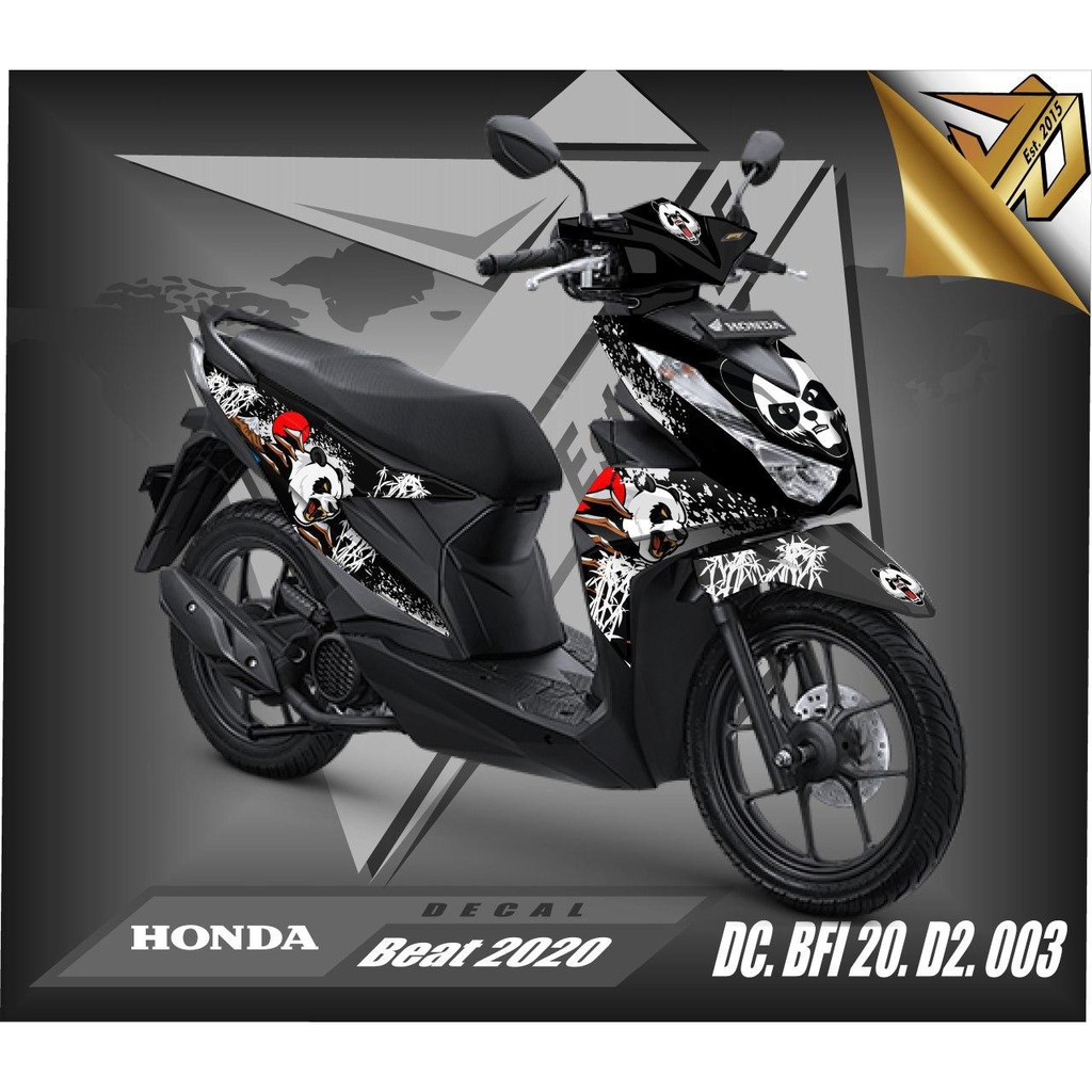 Decal Stiker Motor BEAT ISS, Deluxe, Street Full Body - Dekal Beat 2020 - 2021 Desain 003