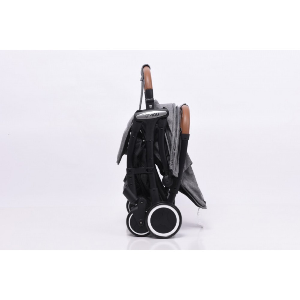 Violi Baby Stroller Auto Fold Kereta Dorong Bayi - Black