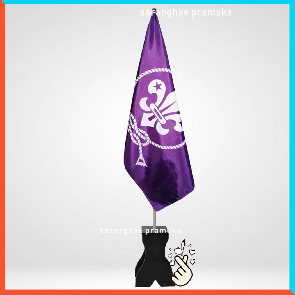 Bendera Pramuka Wosm Pandu Dunia Ukuran Besar