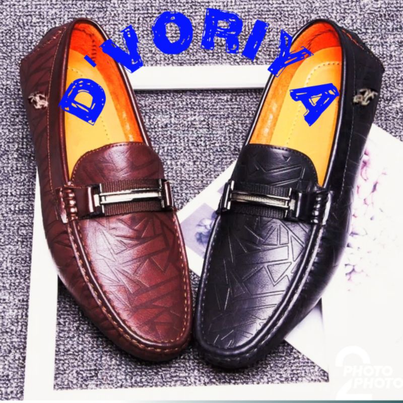 Pantofel casual pria , sepatu kantor formal loafers murah pantopel kasual