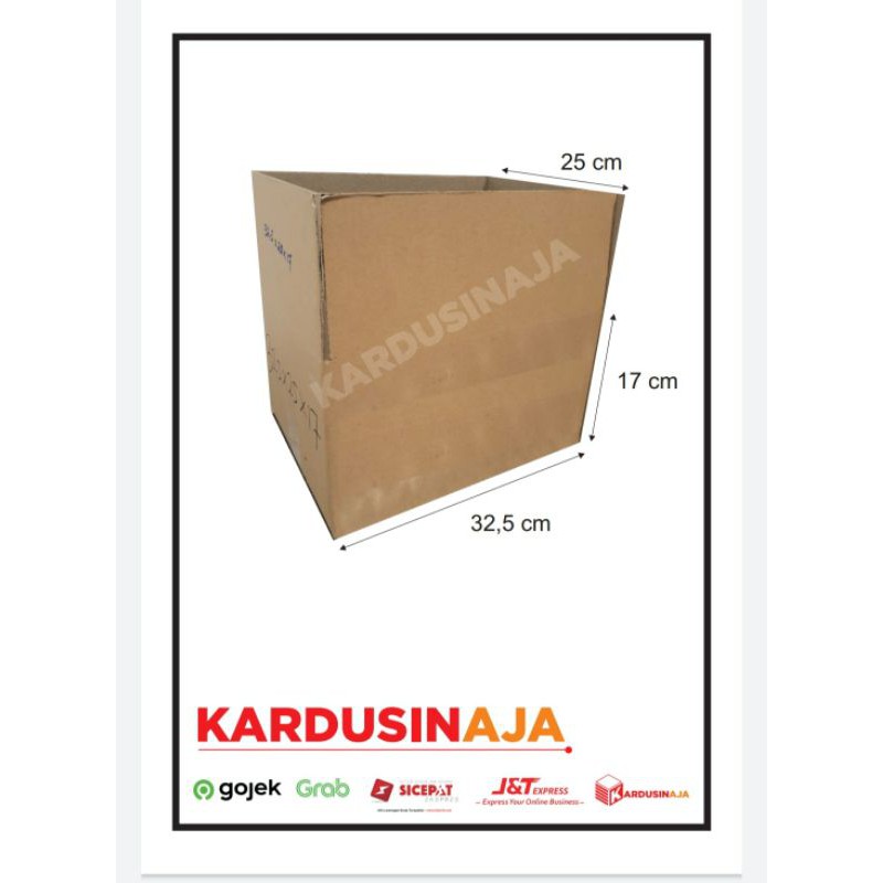 

KARDUS PACKING | BOX | (32x25x17cm) POLOS BARU