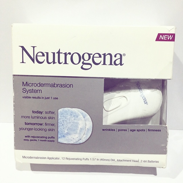 NEUTROGENA microdermabrasion system