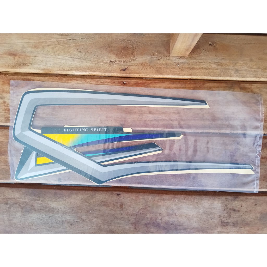 Striping Rx King 2001 Sticker Body Rx King 2001 Hijau