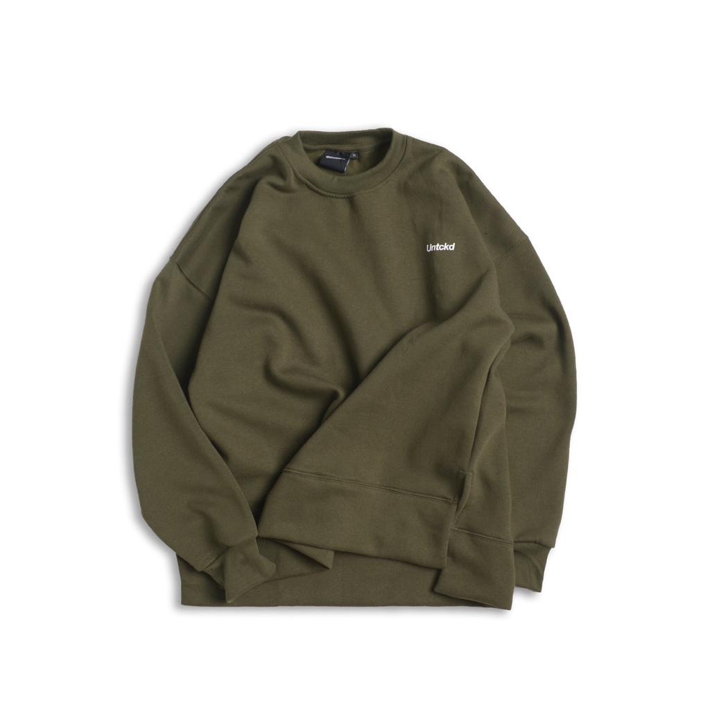 UNTCKD Summit Flare Crewneck Green