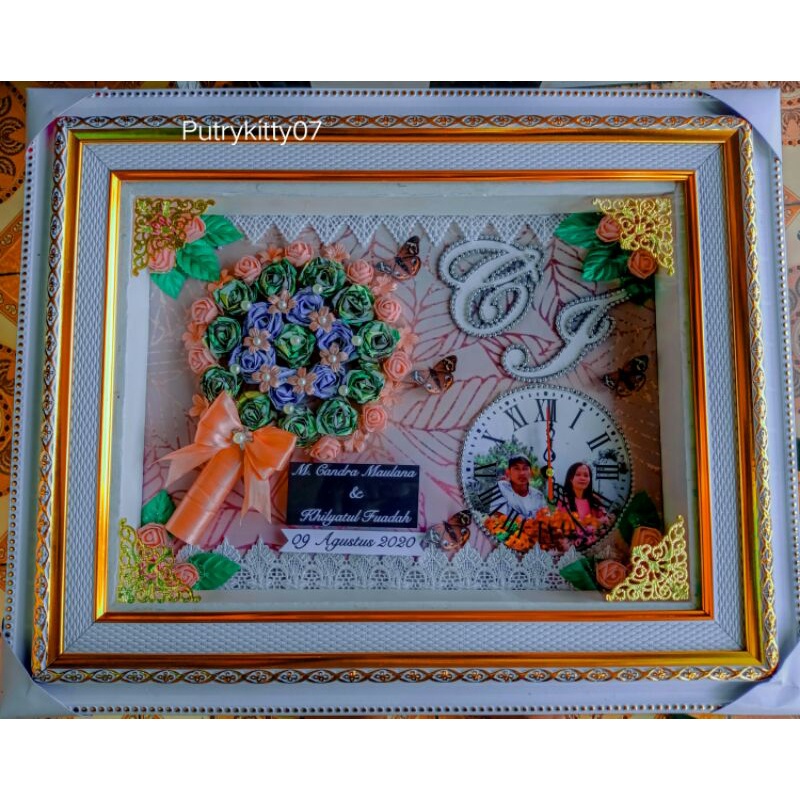 Mahar Jam Bucket Bunga | Mahar Pernikahan | Mahar Uang Lamongan