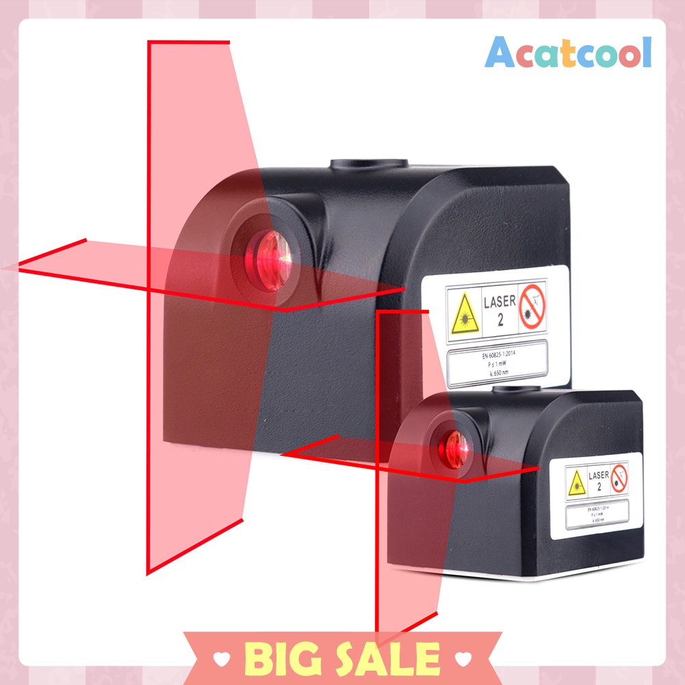 Rechargeable Laser Level Cross Line Self-Leveling Vertical/Horizontal Line