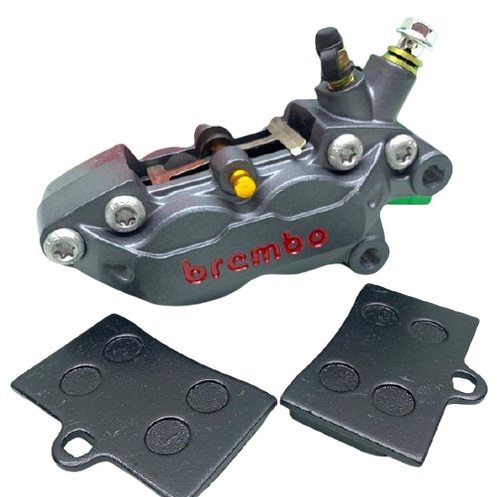 Kaliper Brembo 4 Piston Big Pot Grey