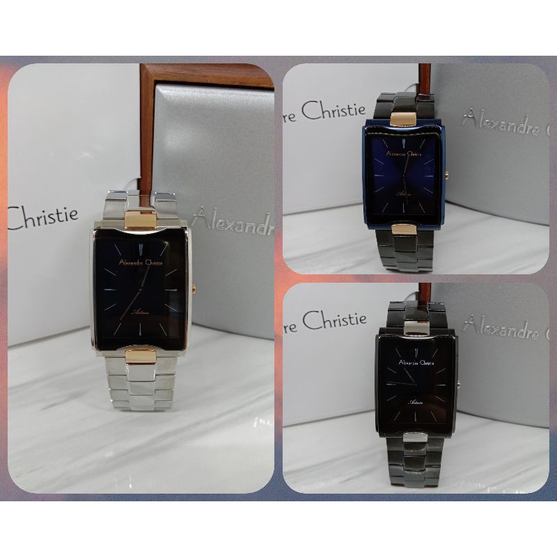 Jam Tangan Pria Alexandre Christie 8570 AC 8570 AC8570 Original Garansi Resmi Mesin