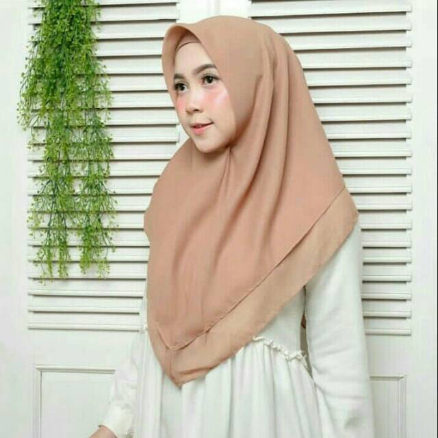 Segiempat instan square diamond segiempat tumpuk hijab segiempat instan