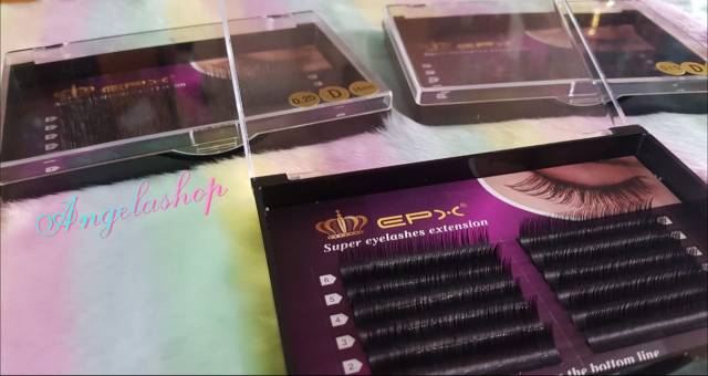 Eyelash Extension tanam bulu mata palsu/EPX NEW EYELASH Extension Bulu Mata Palsu Super Halus