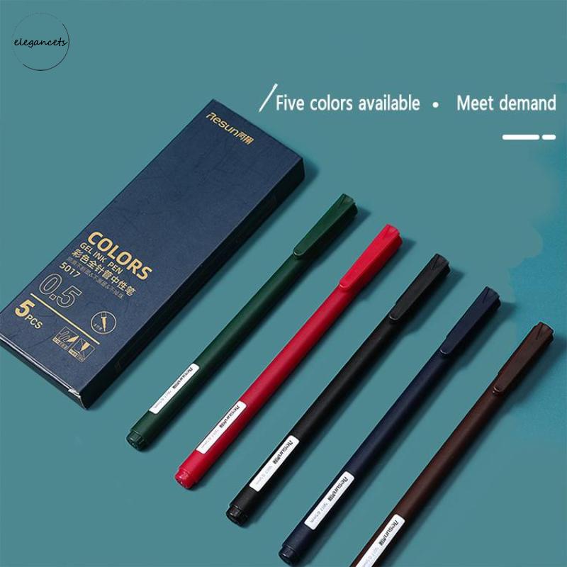 

Macarons pena akun tangan warna pena gel E