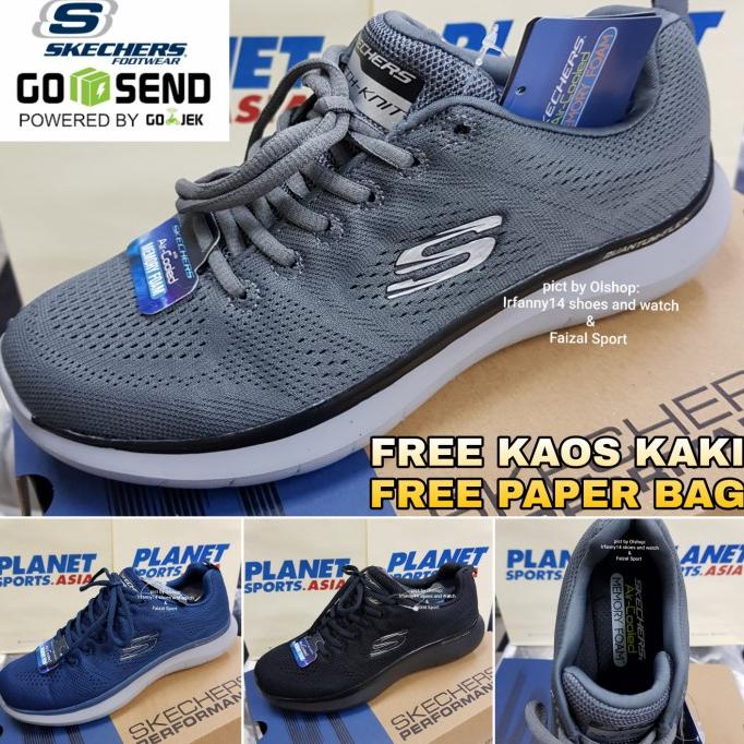 Sepatu Skechers Pria / Skechers Quantum Memory Foam/Skechers Running