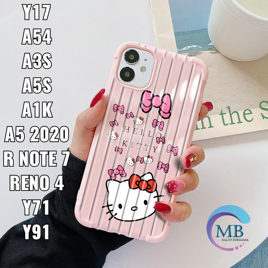 SS009 CASE HELLO KITTY Vivo Y53 Y71 Y71i Y81 Y81C Y83 V5 V5s V5Lite Y69 Y91c Y1s Y91 Y93 Y95 MB166