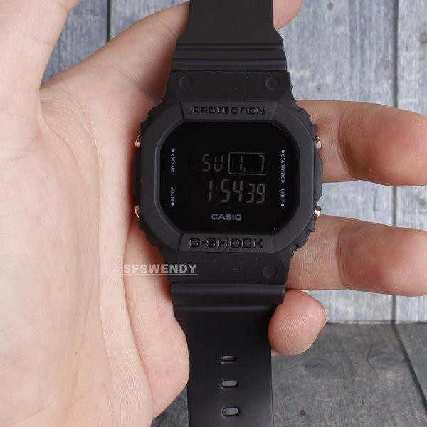 TERLARISS Jam tangan G Shock DW-5600 GLS-5600 Full Black hitam army digital pria & anak anak skmei