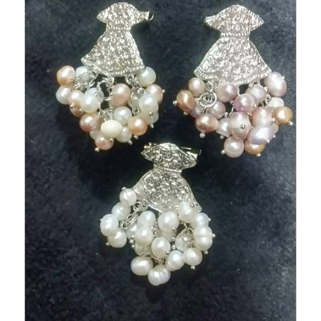 Peniti jilbab mutiara lombok