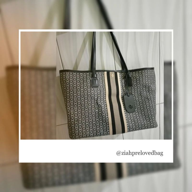 TAS TOTEBAG TB TORY BURCH LARGE ORIGINAL AUTHENTIC PRELOVED