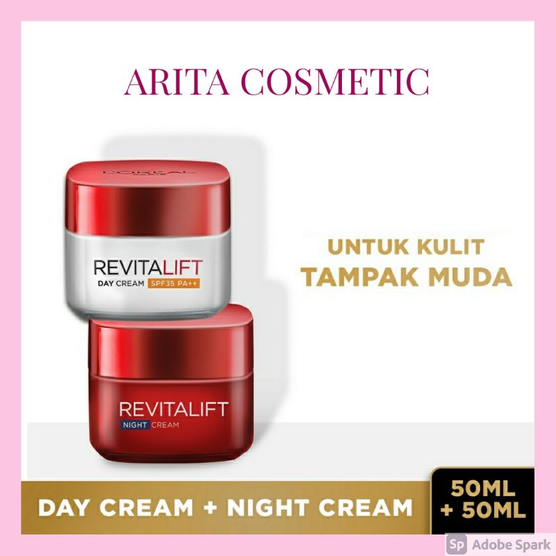 Loreal Paris Dermo Expertise Revitalift Dermalift Day Cream + Night Cream 50ml Set