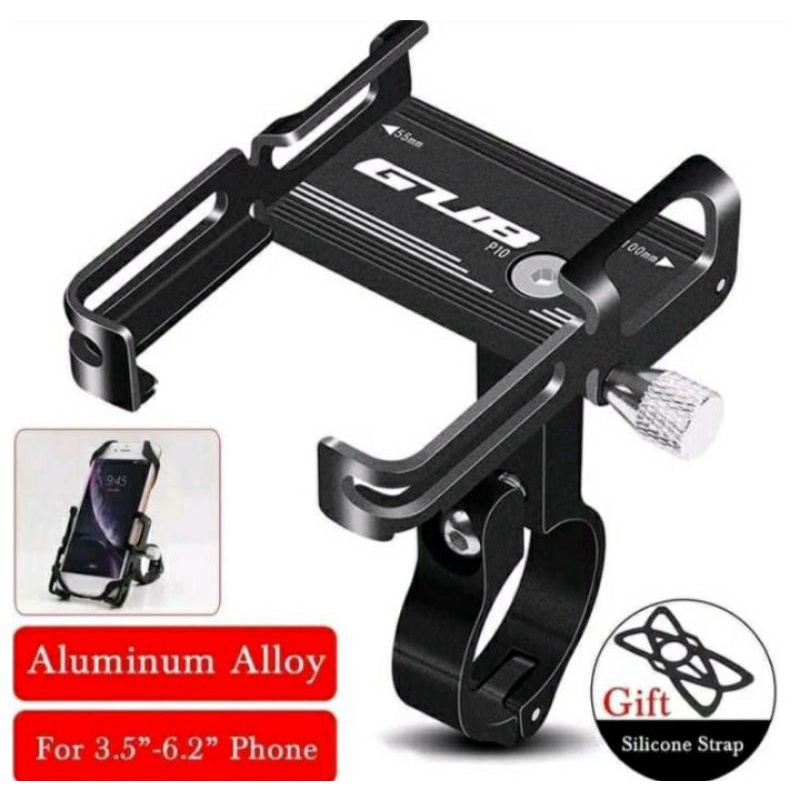 Holder hp sepeda motor Gub aluminium P10 Holder hp PCX 160 150 ADV 160 150