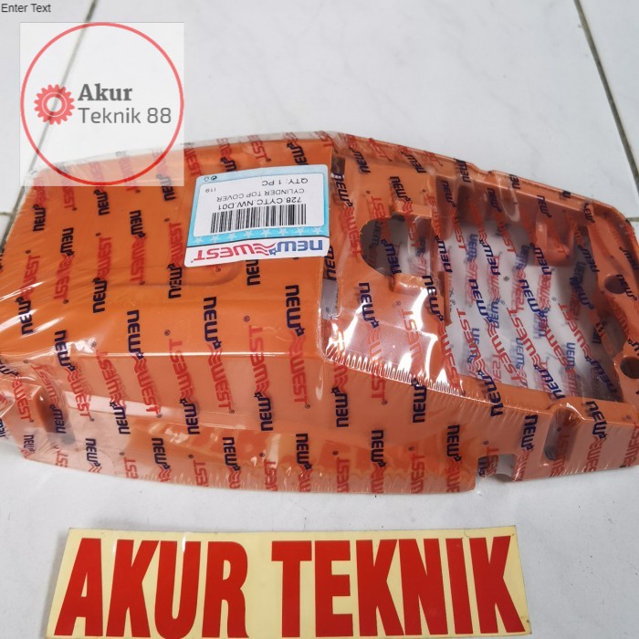cover tutup body atas Chainsaw NEW WEST 728 ASLI
