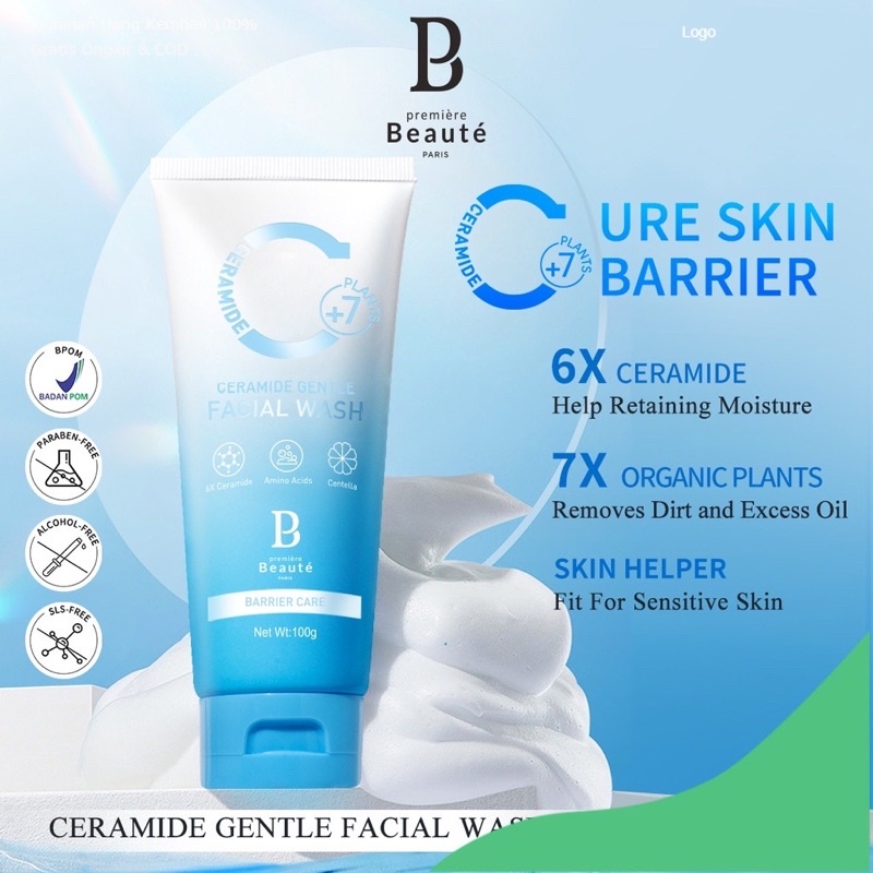 Premiere Beaute Ceramide 6x Skin Barrier Cream/ Serum/Toner/Facial Wash