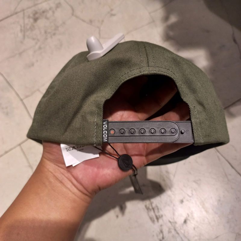 Topi Volcom Quarter Twill Cap - Military