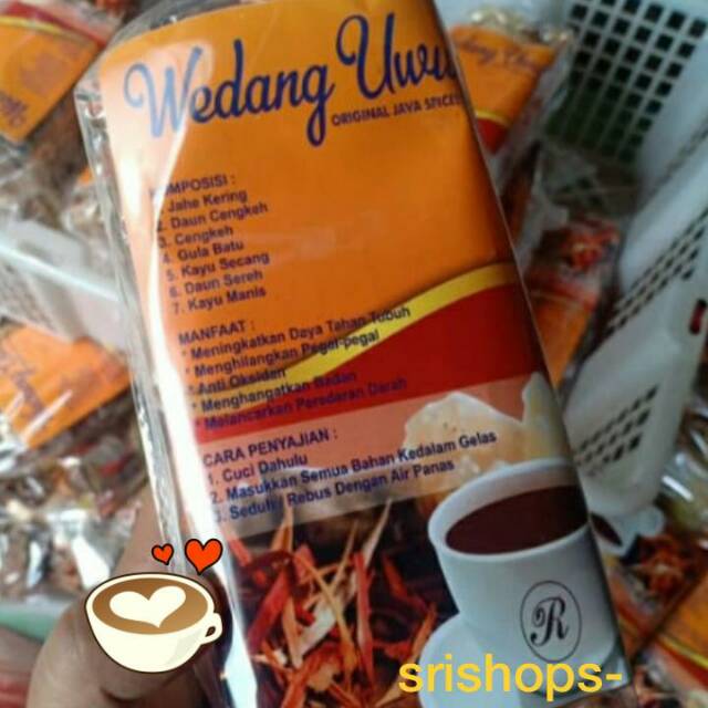 

Wedang uwuh gula batu