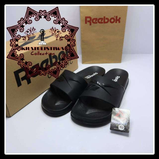  SANDAL  REEBOK PRIA WANITA  SENDAL SLOP SPORT SLIDE PRIA 