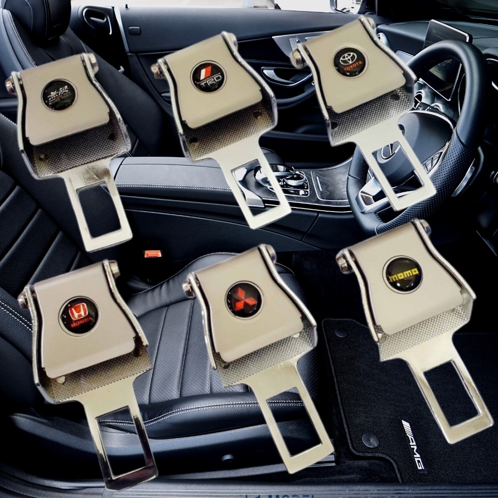 Colokan Safety Seat Belt Adaptor Stopper Mobil Model Pesawat
