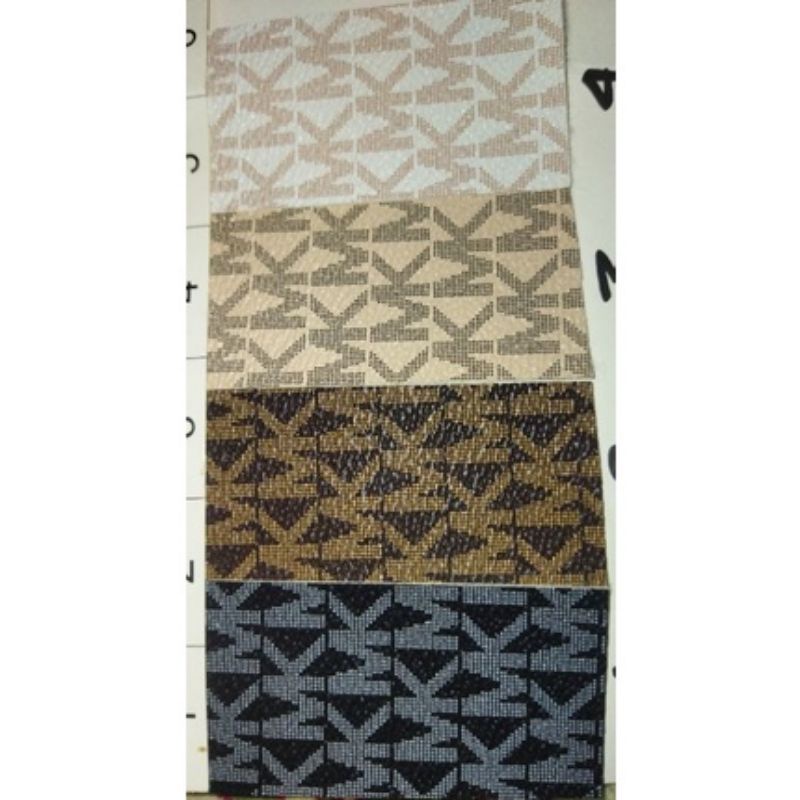 Bahan Kulit Sintetis/imitasi Motif MK meteran
