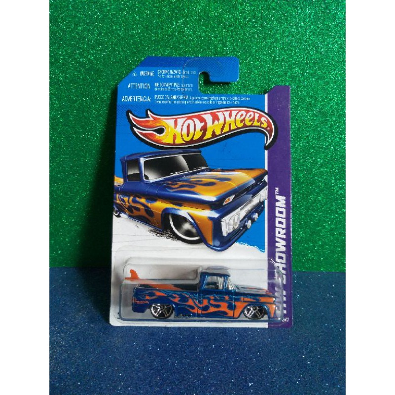 Hot Wheels - Custom 62 Chevy - 2012 Heat Fleet 12 - HW Showroom - blue biru