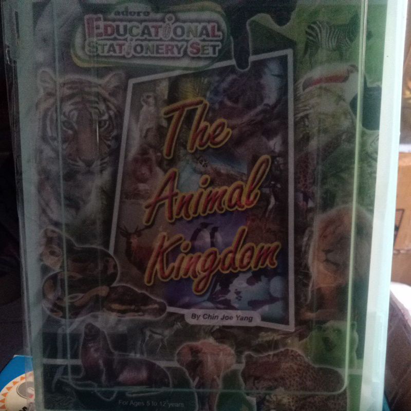 

Set alat tulis anak sekolah The Animal Kingdom