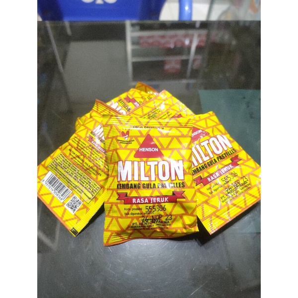 PERMEN MILTON kembang gula 1 sachet