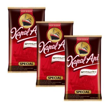 ^ KYRA ^ Kapal Api Kopi Bubuk Special Secangkir Semangat Dari Biji Kopi Pilihan - Netto 65 gr &amp; 165 gr