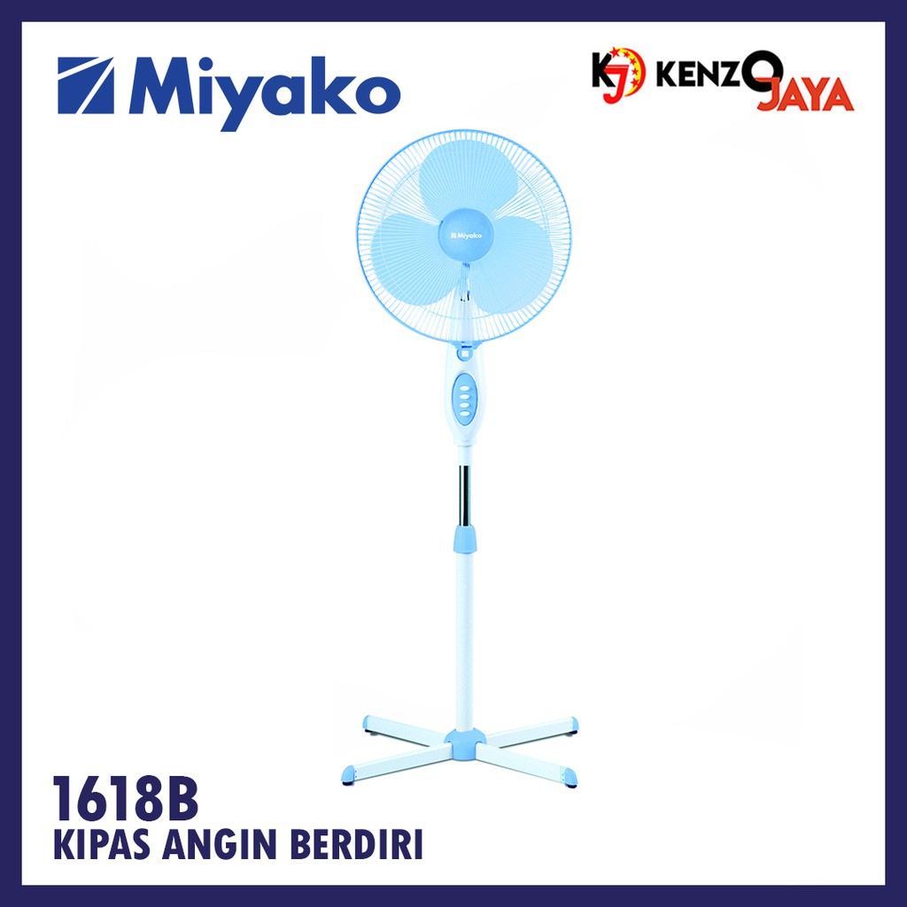 Kipas Angin Berdiri MIYAKO 1618B