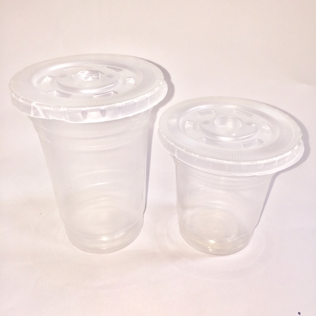 Cup plastik / Gelas Plastik 12oz/16oz Thai Tea + lid dome/lid datar