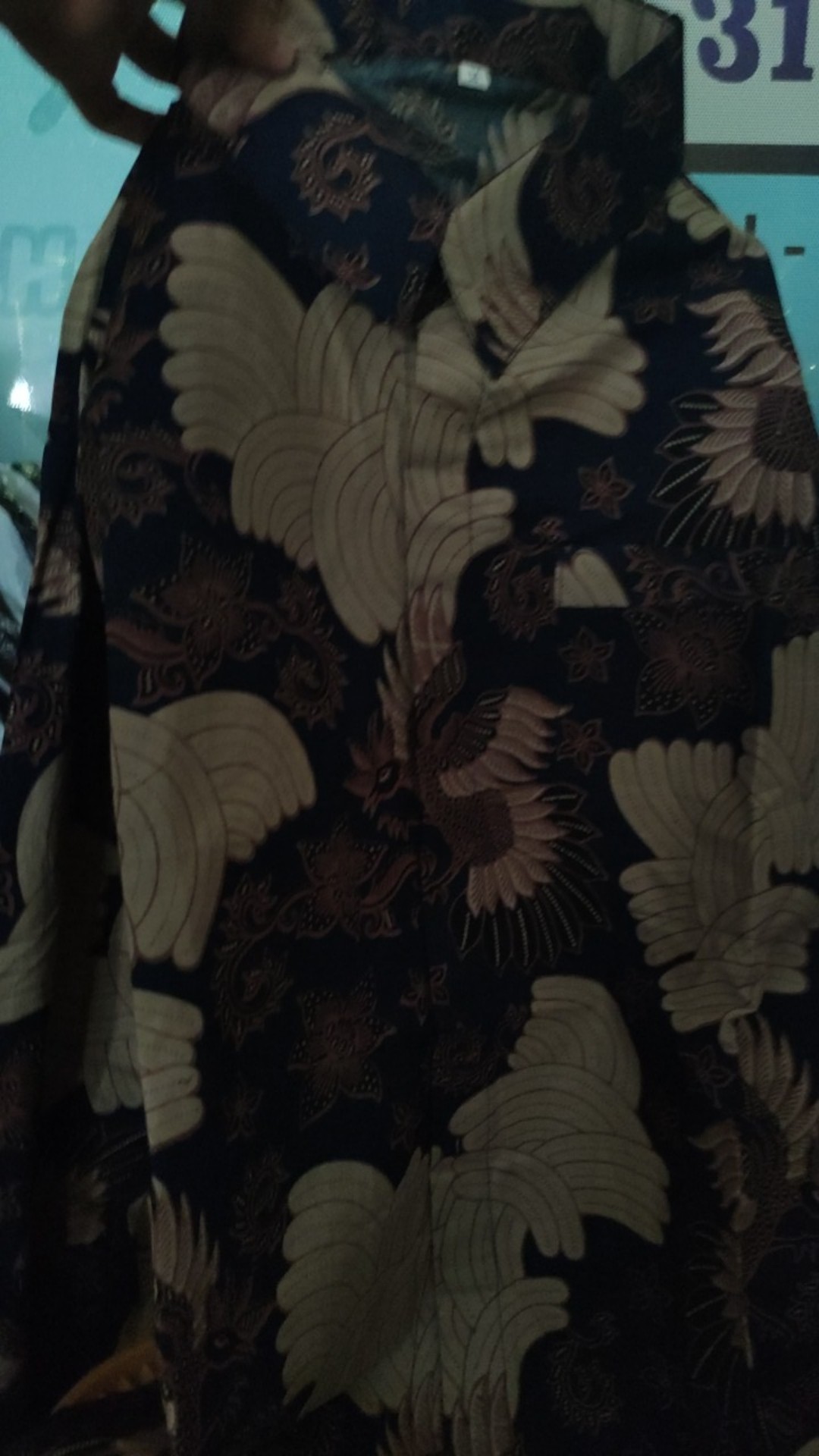 Baju Batik Pria Slimfit Modern Lengan Panjang Sy4 B1 Premium Quality