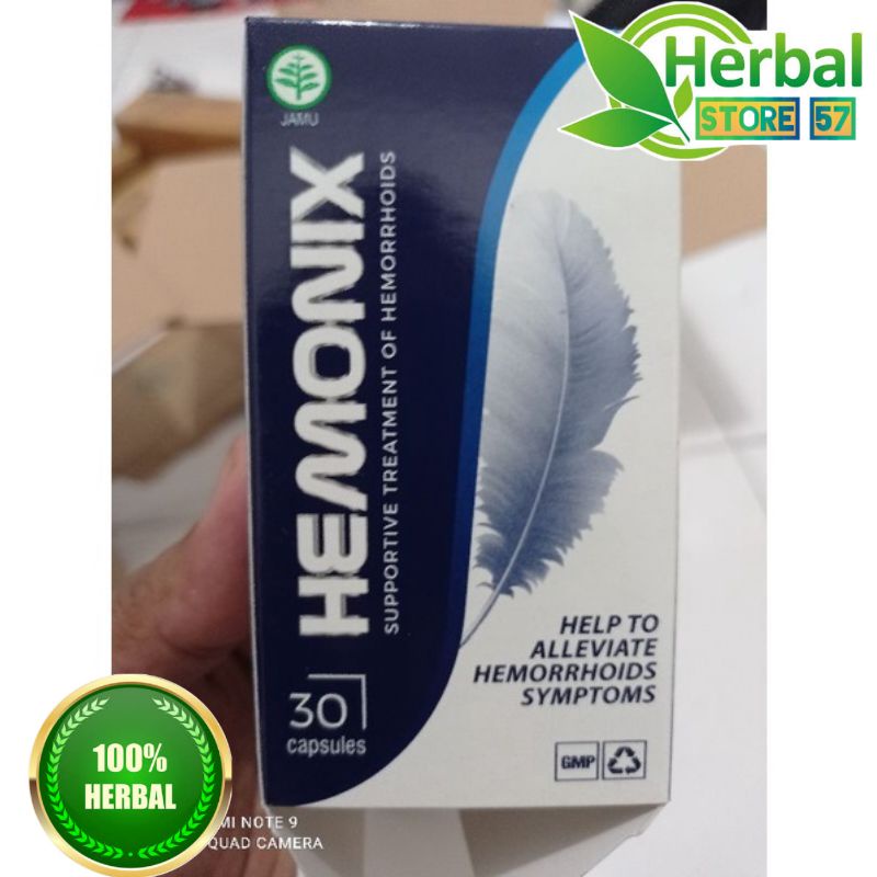 ( Original 100% ) HEMONIX ASLI BPOM Obat Ambiyen + Wasir Paling Bagus.