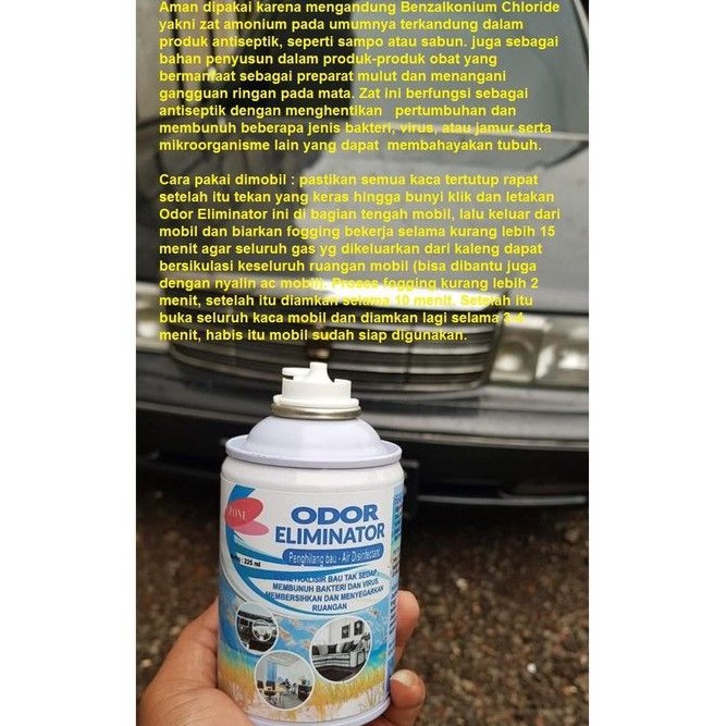 Wiusnu store - Disinfektan Fogging Mobil ZONE Odor Eliminator Anti Virus ZONE