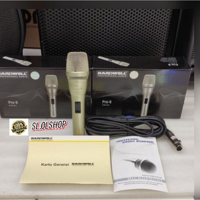mic kabel hardwell pro 9/PRO ~9/HARDWELL PRO 9( ORIGINAL PRODUCT )