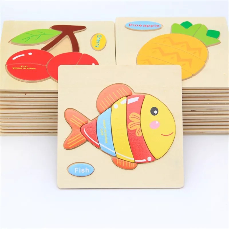 Puzzle Kayu 2D Wooden Puzzle Mini Puzzle Kayu Mainan Puzzle Anak Mainan Kayu Wooden Toys Mainan Kayu