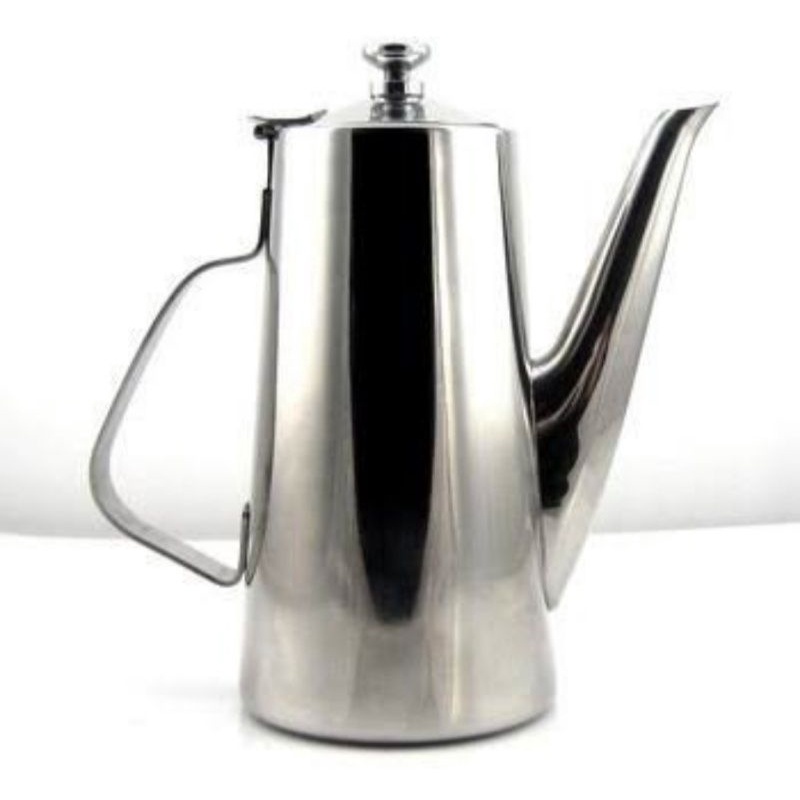 Teko Kopi Teh 2 Liter Stainless Steel Golden Horse / Cold Water Pot 2 Liter