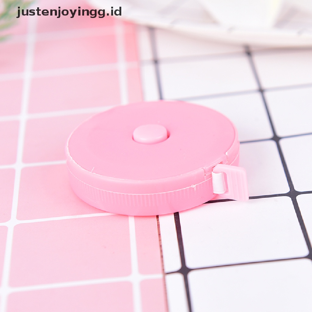 // justenjoyingg.id // retractable body measuring ruler sewing cloth tailor tape measure soft  ~