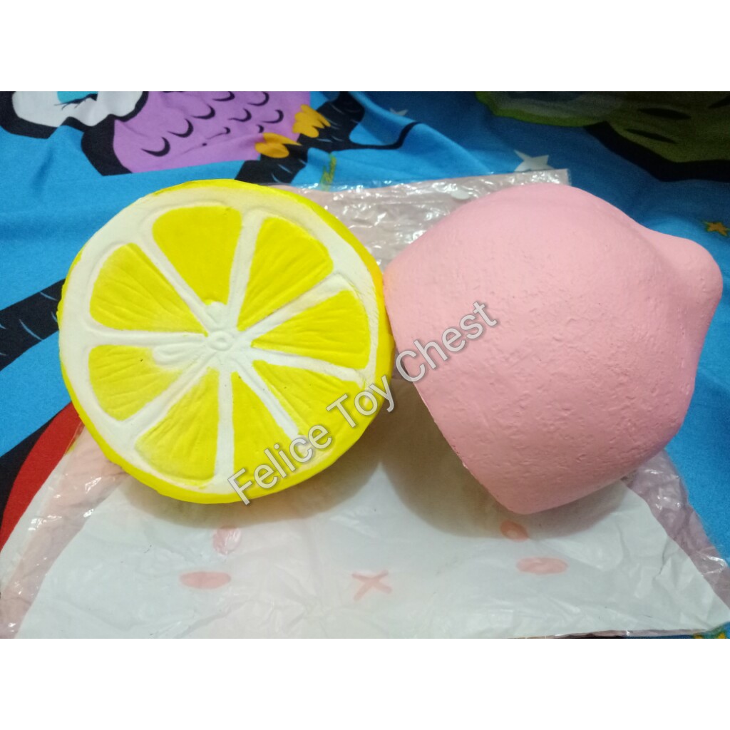 Produk Mainan Anak Unik Dan Lucu Squishy Lemon Jumbo Shopee
